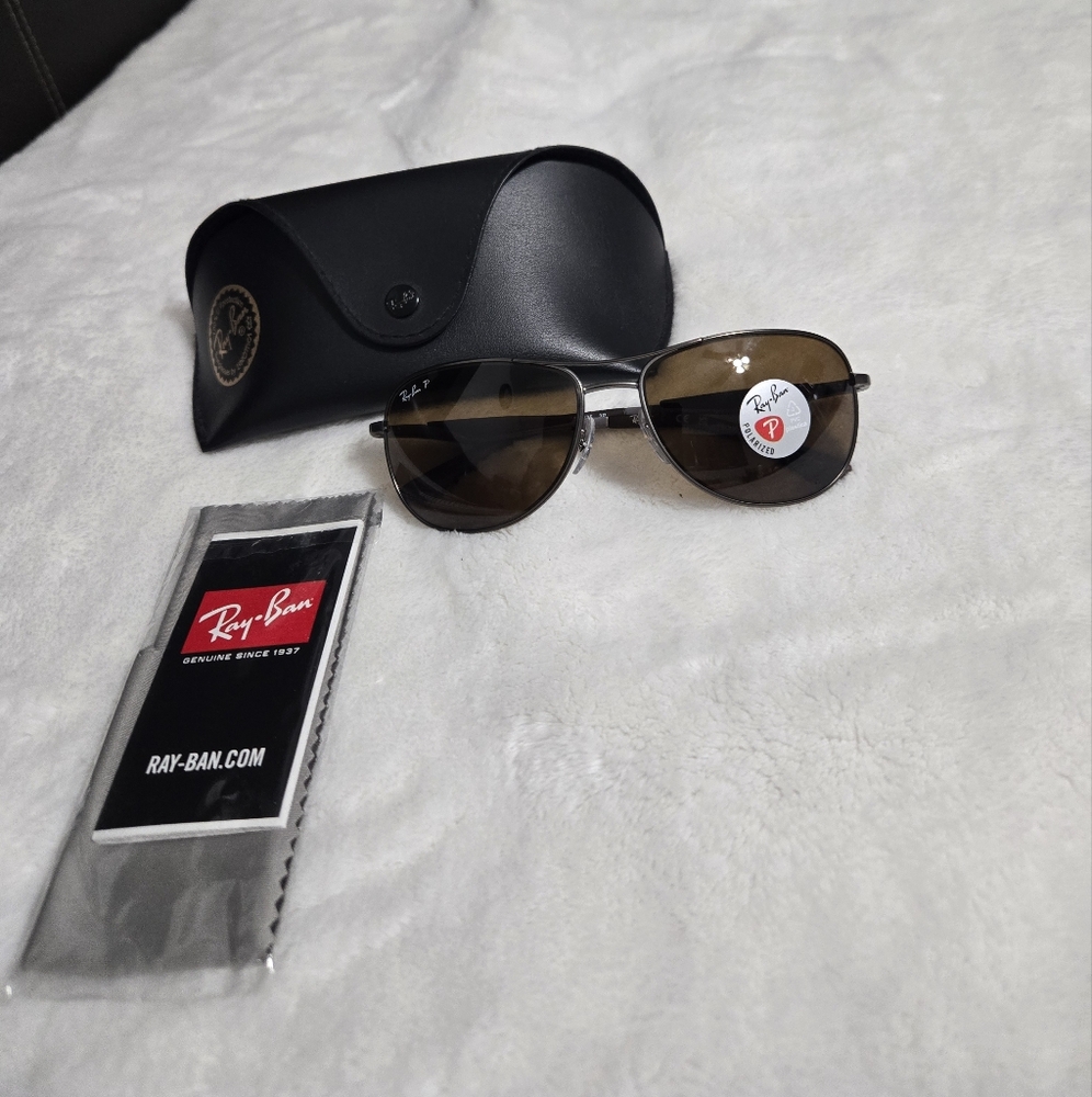New Ray ban polarized aviators